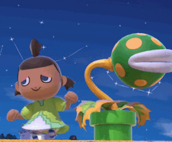 Villager & Piranha Plant (Super Smash Bros)